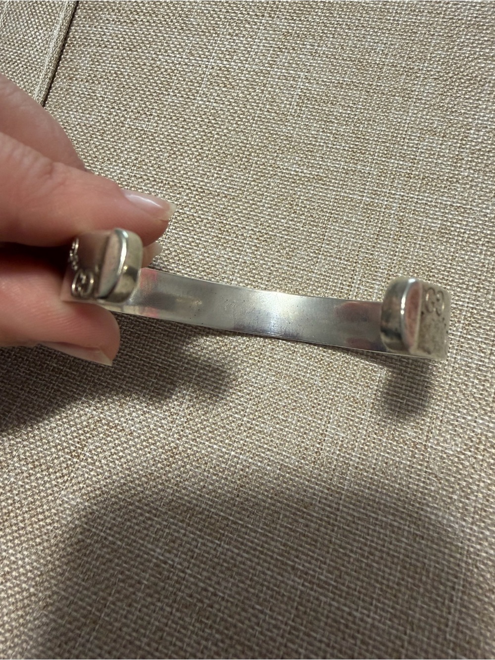 Gucci silver cuff - Picture 3 of 4